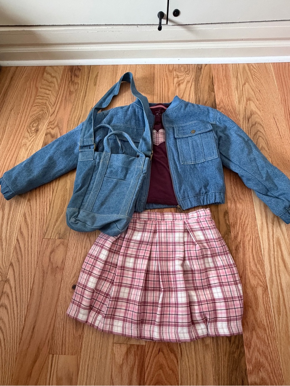 Kids Blue Denim Jacket - Classic Coat